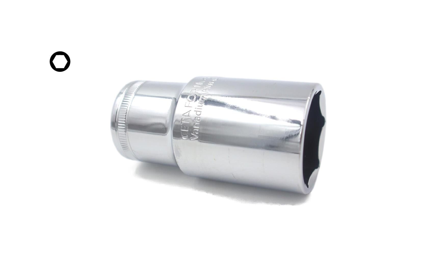 Ceta Form 32 mm 1/2” 6 Köşe Derin Lokma Anahtar C24-H32