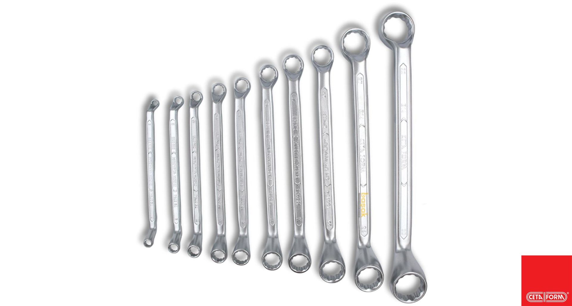 Ceta Form 6-32 mm 10lu Yıldız İki Ağız Anahtar Takımı B14-B10/2