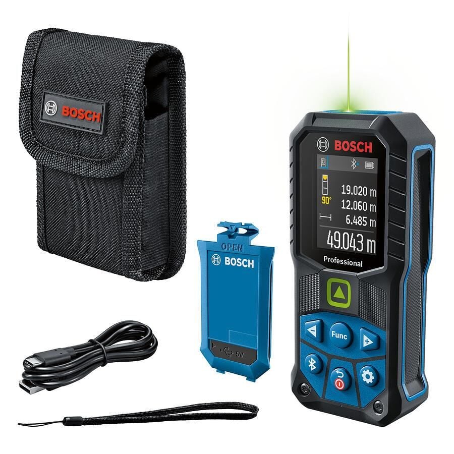 Bosch GLM 50-27 CG 3.7V Akülü Yeşil Lazer Metre 0601072U01