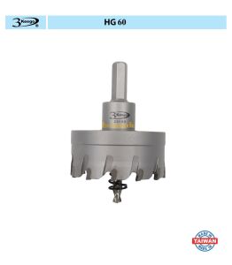 3Keego 60 mm TCT Elmas Uçlu Panç HG60