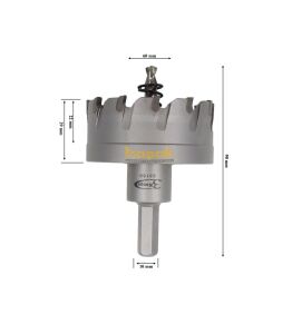 3Keego 60 mm TCT Elmas Uçlu Panç HG60