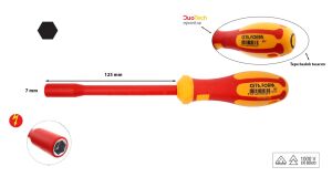 Ceta Form 7 mm 1000 Volt VDE İzoleli Lokma Tornavida G07-070-125