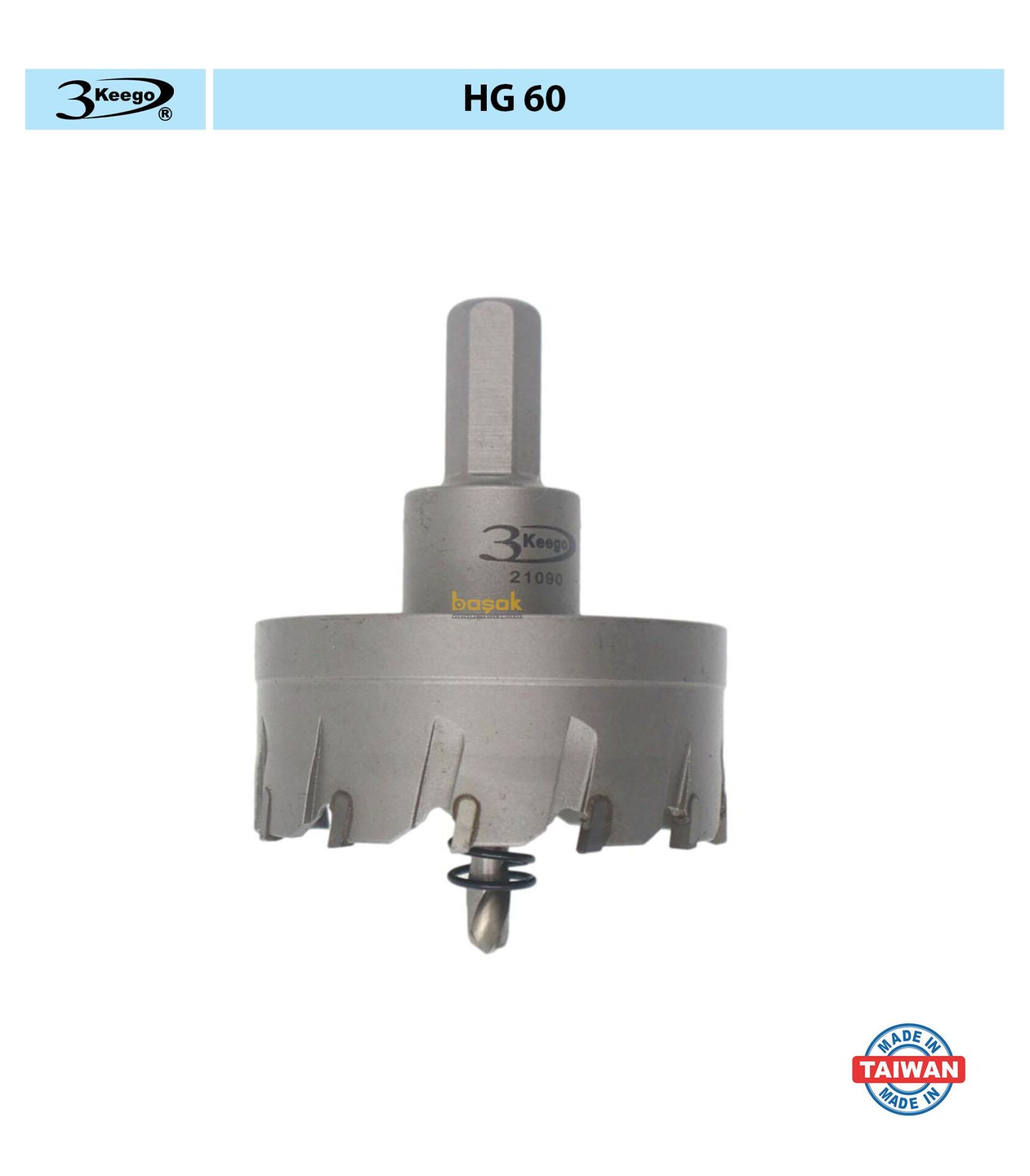 3Keego 64 mm TCT Elmas Uçlu Panç HG60