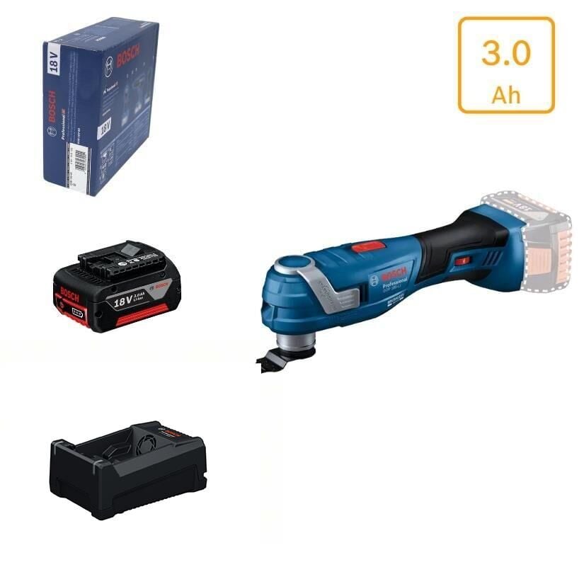 Bosch GOP 185-LI 3 Amper Tek Akülü Çok Amaçlı Makine