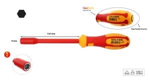 Ceta Form 8 mm 1000 Volt VDE İzoleli Lokma Tornavida G07-080-125