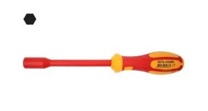 Ceta Form 10 mm 1000 Volt VDE İzoleli Lokma Tornavida G07-100-125