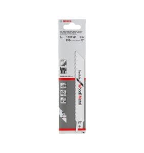 Bosch S 922 HF 100mm 2'li Esnek Ahşap-Metal Panter Testere 2608656039