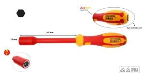 Ceta Form 13 mm 1000 Volt VDE İzoleli Lokma Tornavida G07-130-125