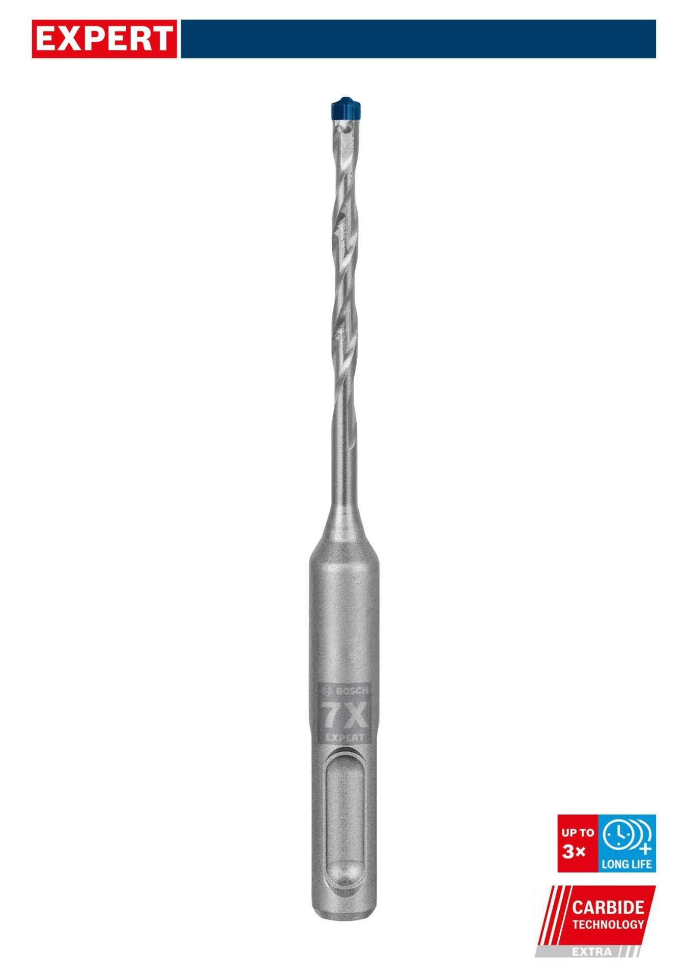 Bosch Expert 4x115 mm 10’lu Yeni Sds Plus-7X Matkap Ucu 2608900156