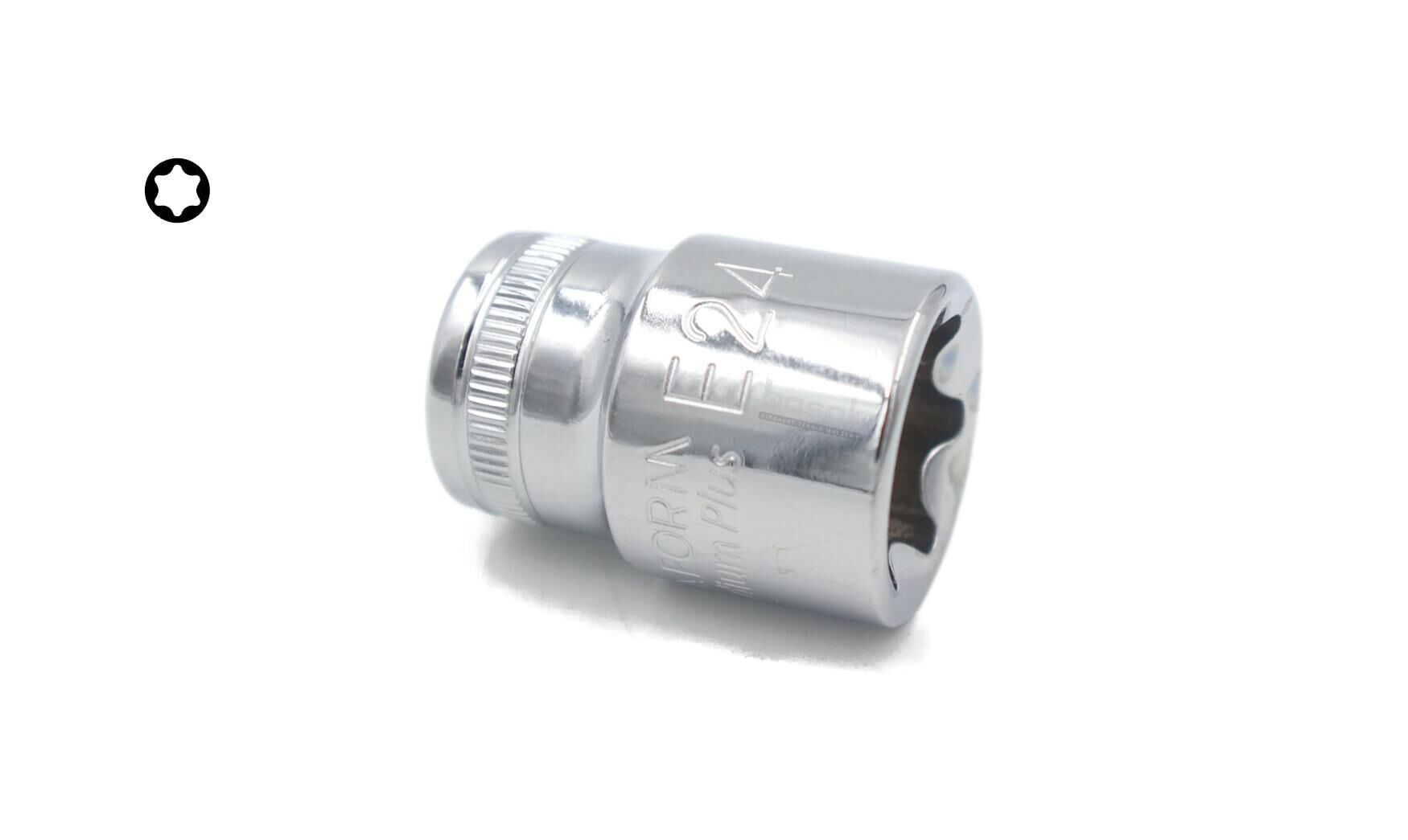 Ceta Form E24 1/2” Dış Torx Lokma Anahtar C26-24