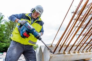 Bosch GBH 18V-45 C Tek Akülü Kırıcı Delici 8 Amper Plastik Çantalı