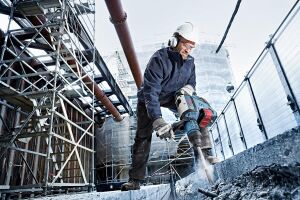 Bosch GBH 18V-45 C Tek Akülü Kırıcı Delici 8 Amper Plastik Çantalı