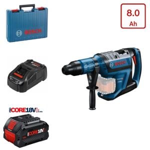Bosch GBH 18V-45 C Tek Akülü Kırıcı Delici 8 Amper Plastik Çantalı