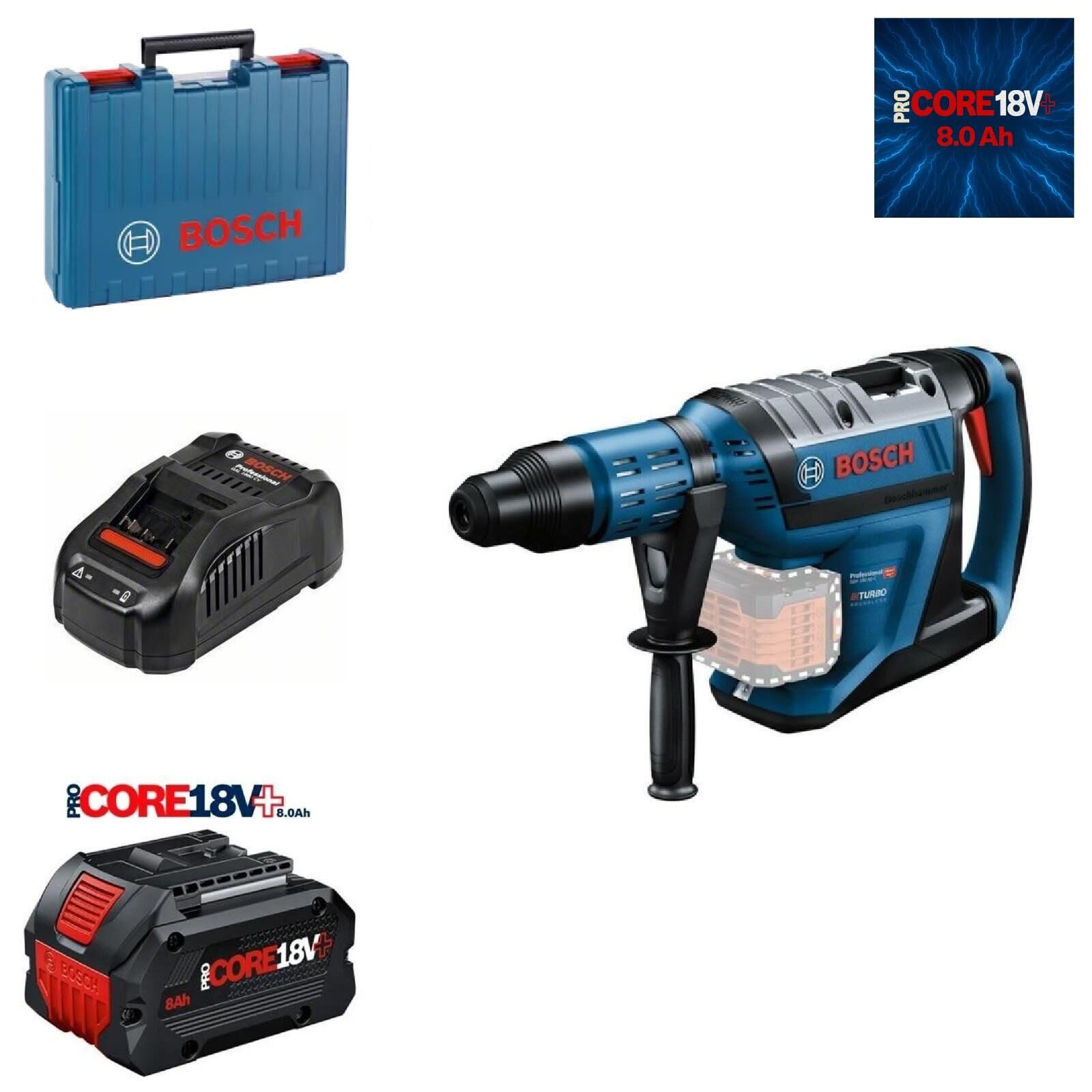 Bosch GBH 18V-45 C Tek Akülü Kırıcı Delici 8 Amper Plastik Çantalı