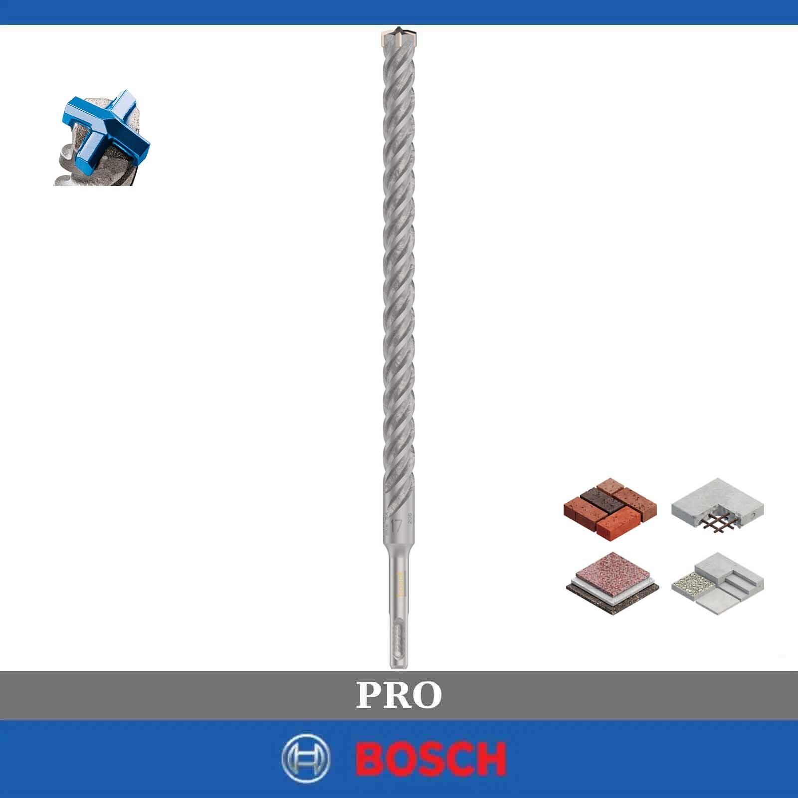 Bosch Pro SDS Plus-5X 17 x 310 mm Dört Elmaslı Matkap Ucu 2608706941
