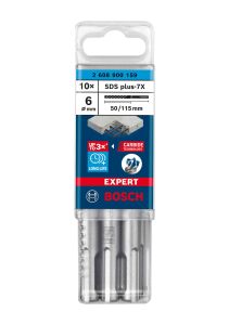 Bosch Expert 6x115 mm 10’lu Yeni Sds Plus-7X Matkap Ucu 2608900159