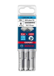 Bosch Expert 6x115 mm 10’lu Yeni Sds Plus-7X Matkap Ucu 2608900159