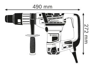 Bosch GBH 5-40 D Sds Max Kırıcı-Delici Matkap 6,8 Kg 0611269020