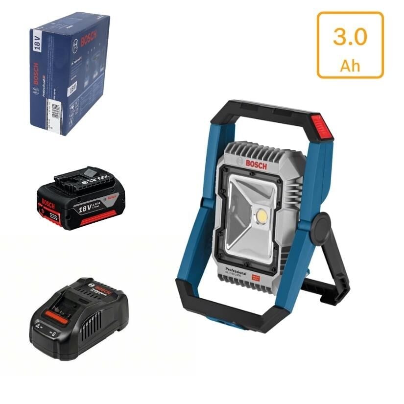 Bosch GLI 18V-1900 3 Amper Tek Akülü Projectör