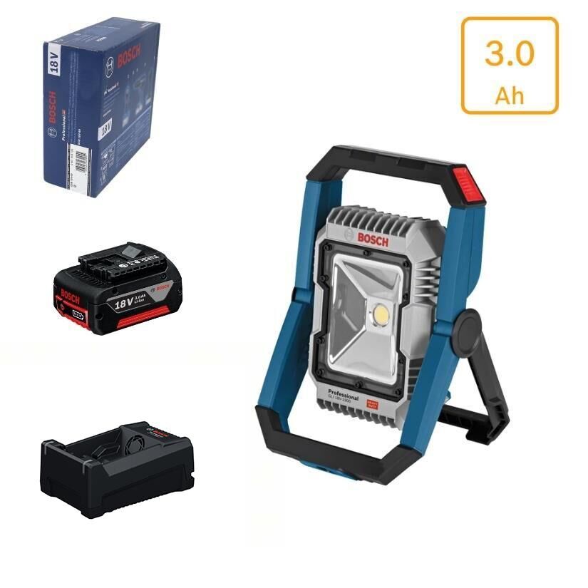 Bosch GLI 18V-1900 3 Amper Tek Akülü Projectör