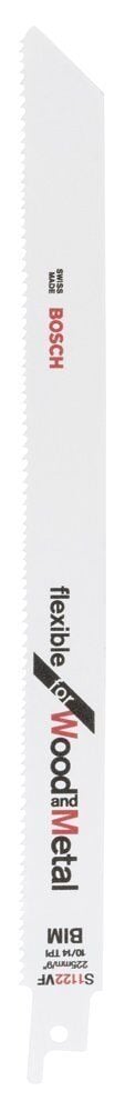 Bosch S 1122 VF 175mm 25'li Esnek Ahşap-Metal Panter Testere 2608657559