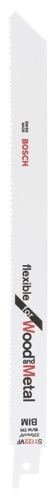 Bosch S 1122 VF 175mm 25'li Esnek Ahşap-Metal Panter Testere 2608657559