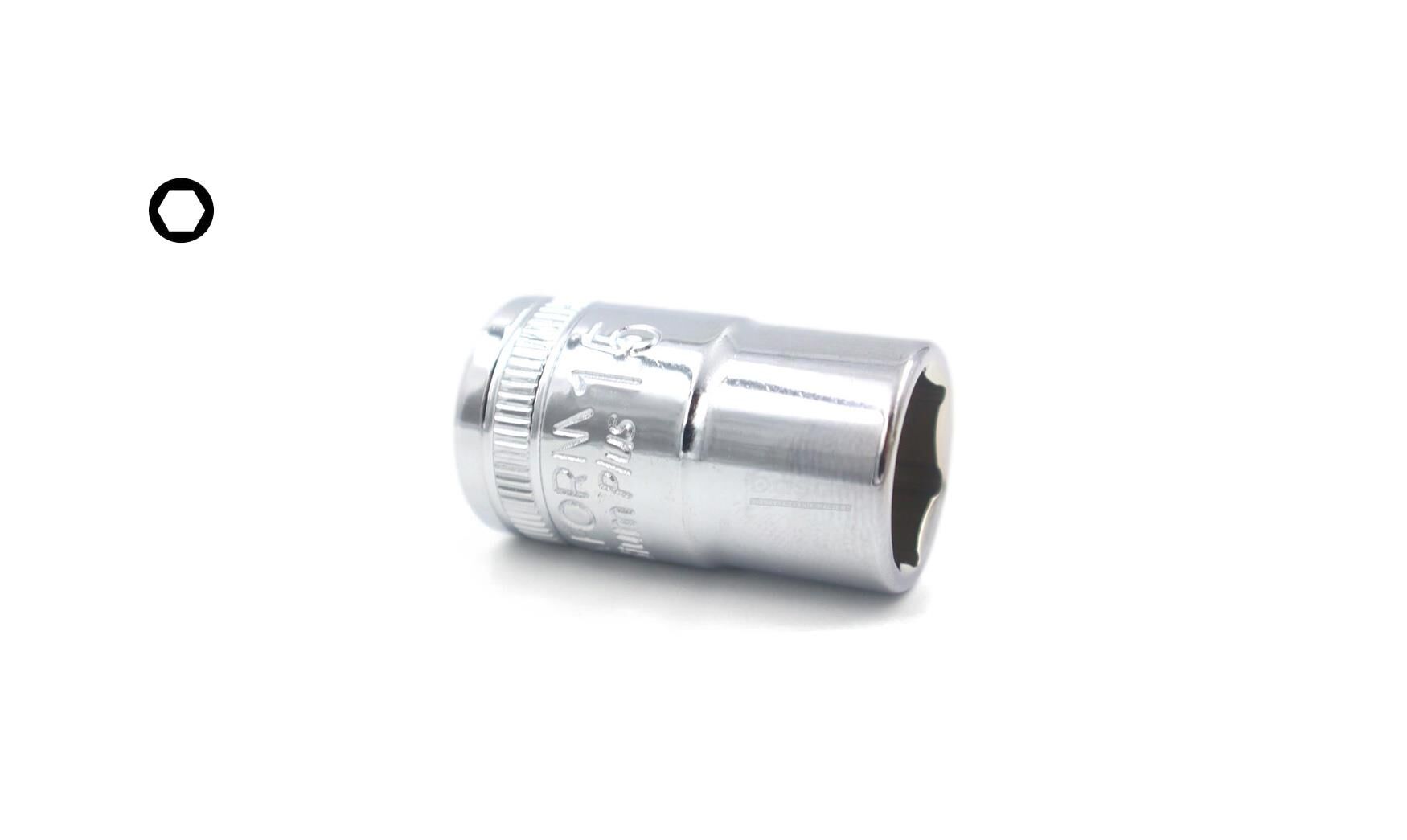 Ceta Form 15 mm 1/2” 6 Köşe Lokma Anahtar C22-H15