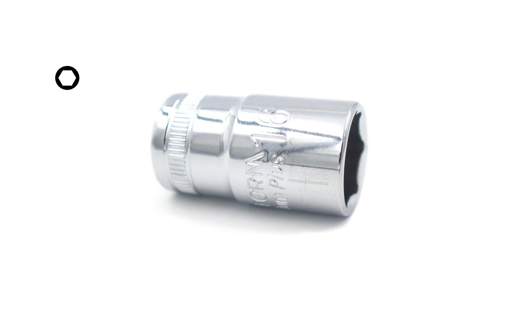 Ceta Form 16 mm 1/2” 6 Köşe Lokma Anahtar C22-H16