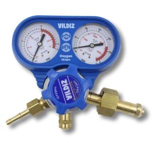 Yıldız 5401S 0-10 Bar Oksijen Basınç Düşürücü Saat