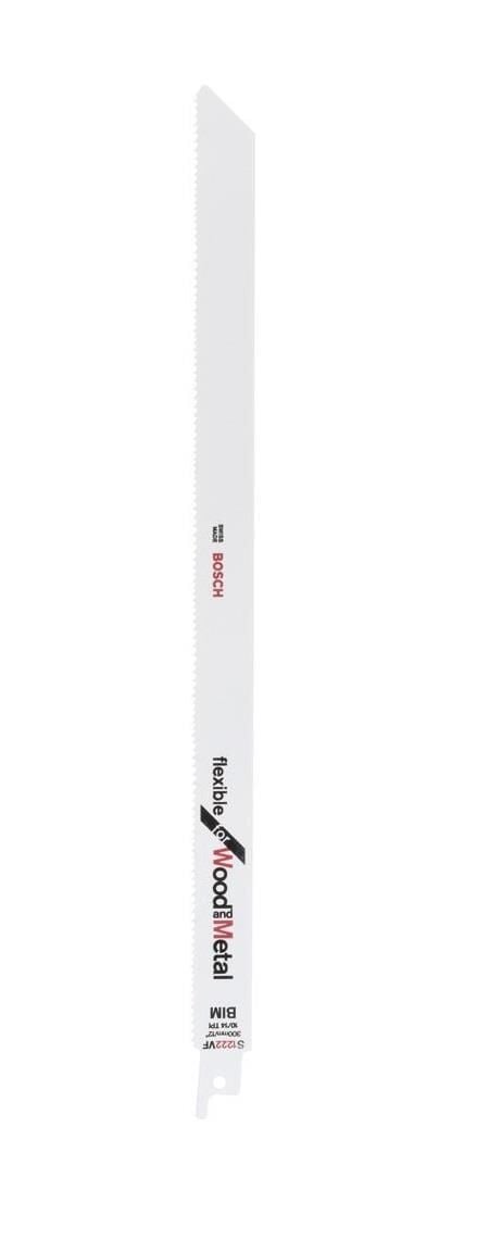 Bosch S 1222 VF Esnek Ahşap-Metal Panter Testere 250mm 5'li 2608656022