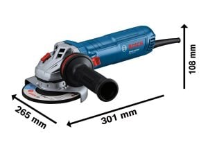 Bosch GWS 12-125 Avuç Taşlama Makinesi 06013A6106
