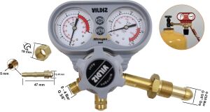 Yıldız 5430S 0-4 Bar Azot Nitrojen Basınç Düşürücü Saat