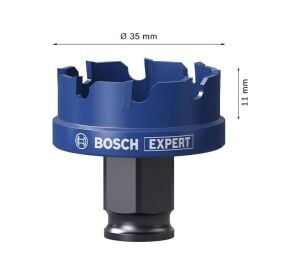 Bosch 35 mm Çelik-İnox İçin Özel Seri Panç 2608900498