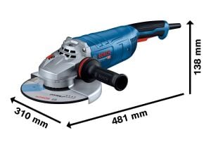 Bosch GWS 27-180 J Yeni 180 mm Büyük Taşlama Makinesi 06018C4320