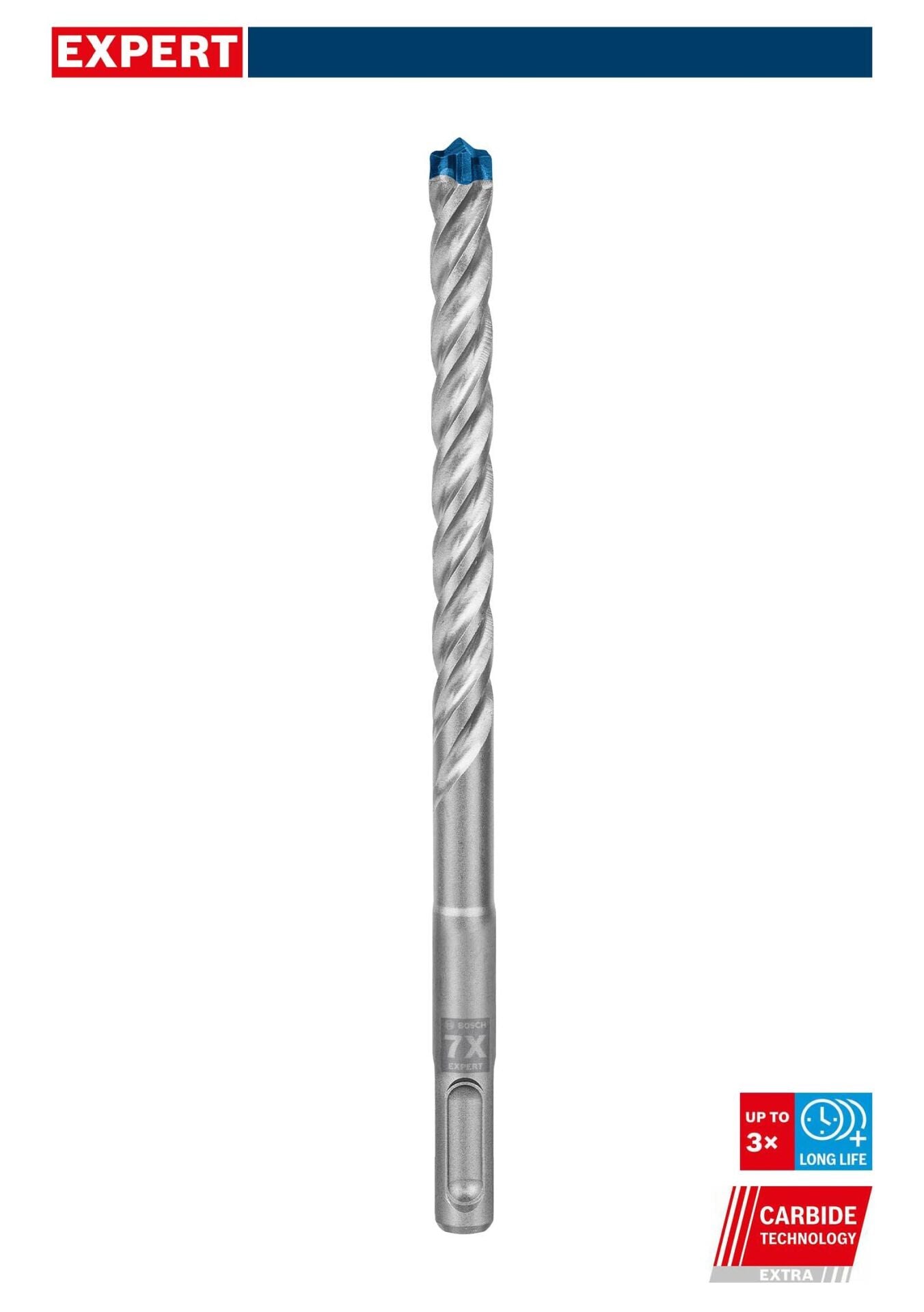 Bosch Expert 10x165 mm 10’lu Yeni Sds Plus-7X Matkap Ucu 2608900170