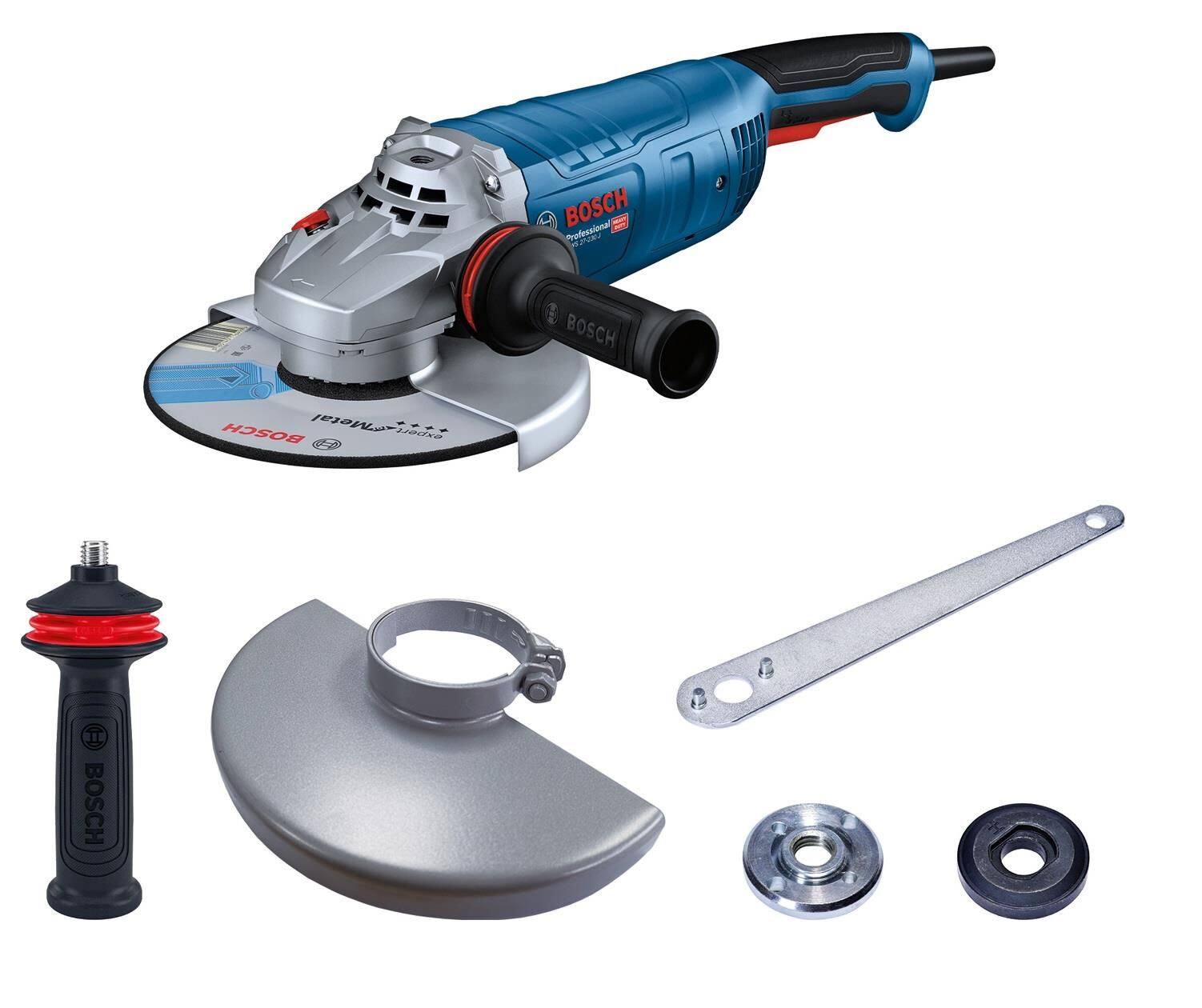 Bosch GWS 27-230 J Yeni 230 mm Büyük Taşlama Makinesi 06018C5320