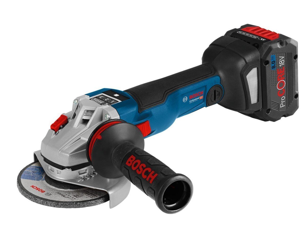 Bosch GWS 18V-10 SC (2x8Ah) Akülü Taşlama L-boxx 06019G340H