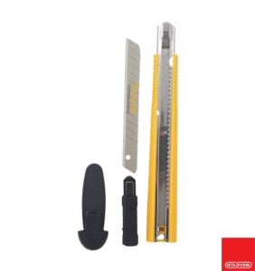 Ceta Form 9mm Çelik Yuvalı Plastik Maket Bıçağı J46C