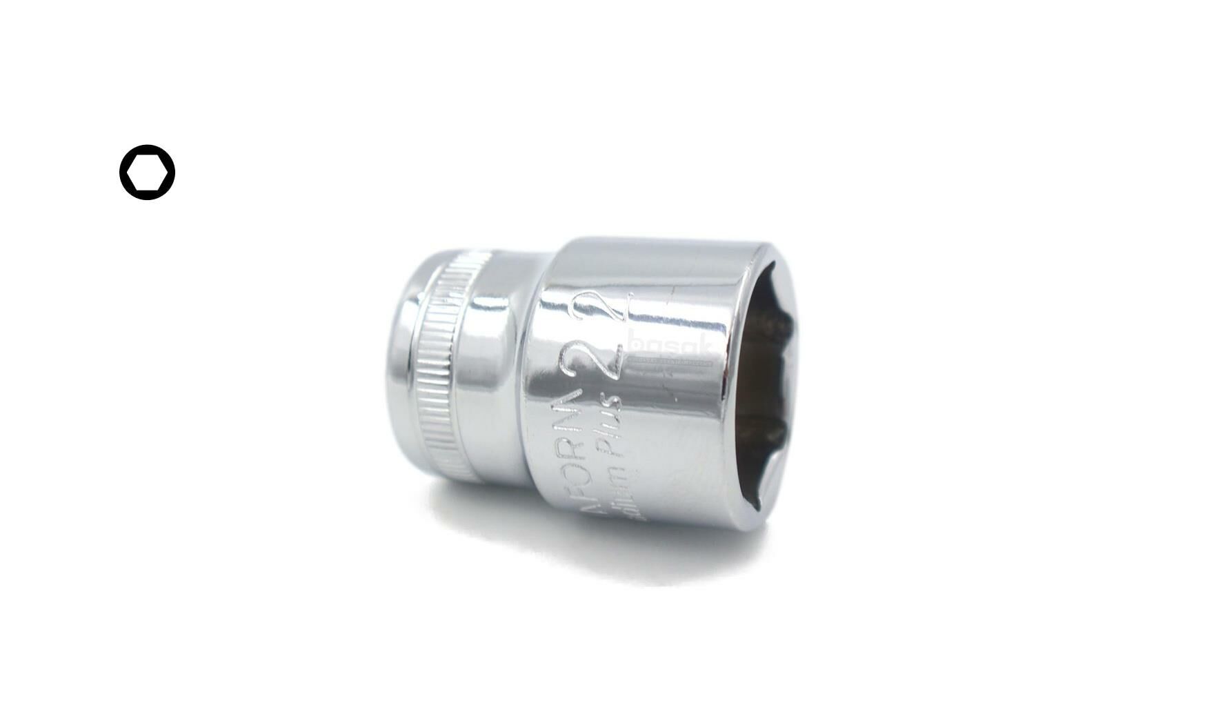 Ceta Form 22 mm 1/2” 6 Köşe Lokma Anahtar C22-H22