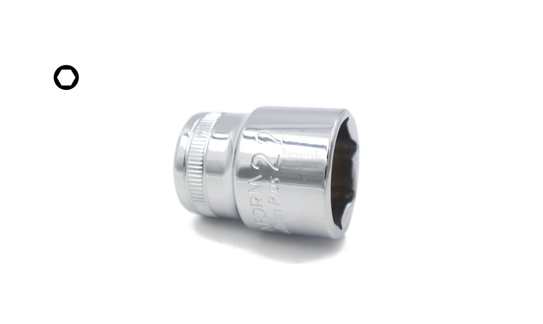 Ceta Form 22 mm 1/2” 6 Köşe Lokma Anahtar C22-H22