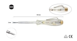 Ceta Form 140 mm VDE Onaylı Kontrol Kalemi 6105CP