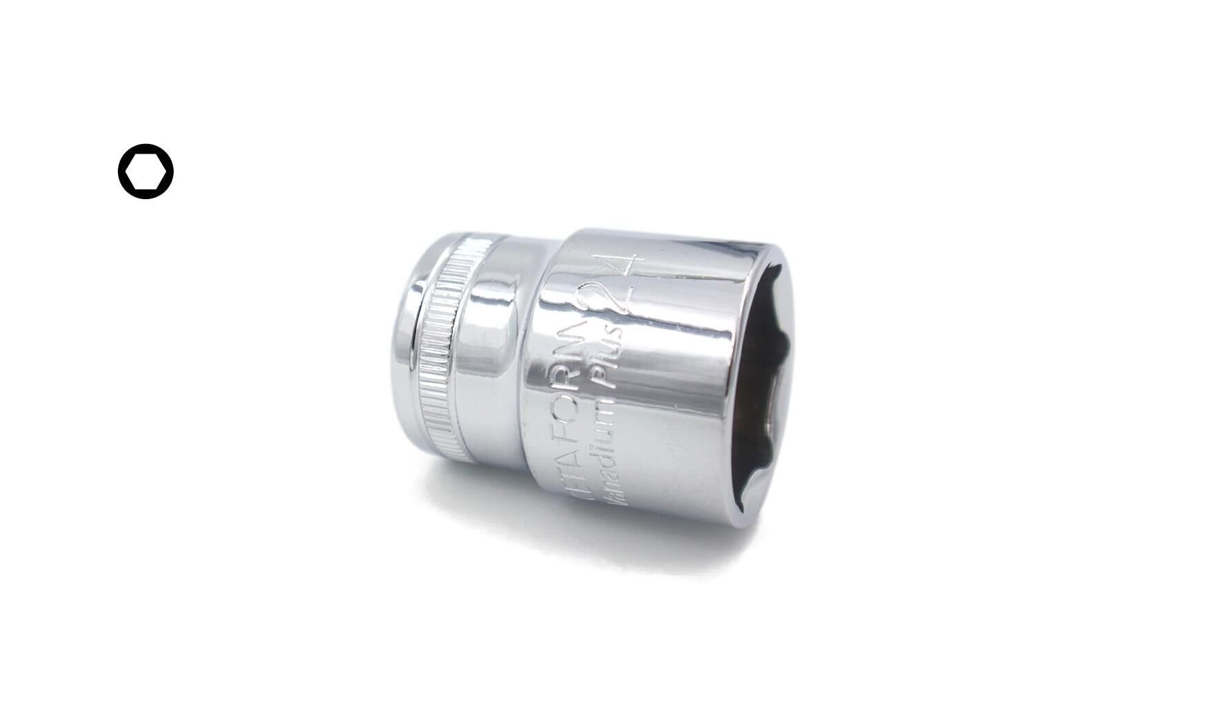 Ceta Form 24 mm 1/2” 6 Köşe Lokma Anahtar C22-H24