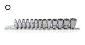 Ceta Form 4 - 14mm 1/4'' Raylı 13 Parça Lokma Anahtar Takımı C02-RH13