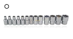 Ceta Form 4 - 14mm 1/4'' Raylı 13 Parça Lokma Anahtar Takımı C02-RH13