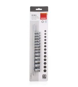 Ceta Form 4 - 14mm 1/4'' Raylı 13 Parça Lokma Anahtar Takımı C02-RH13