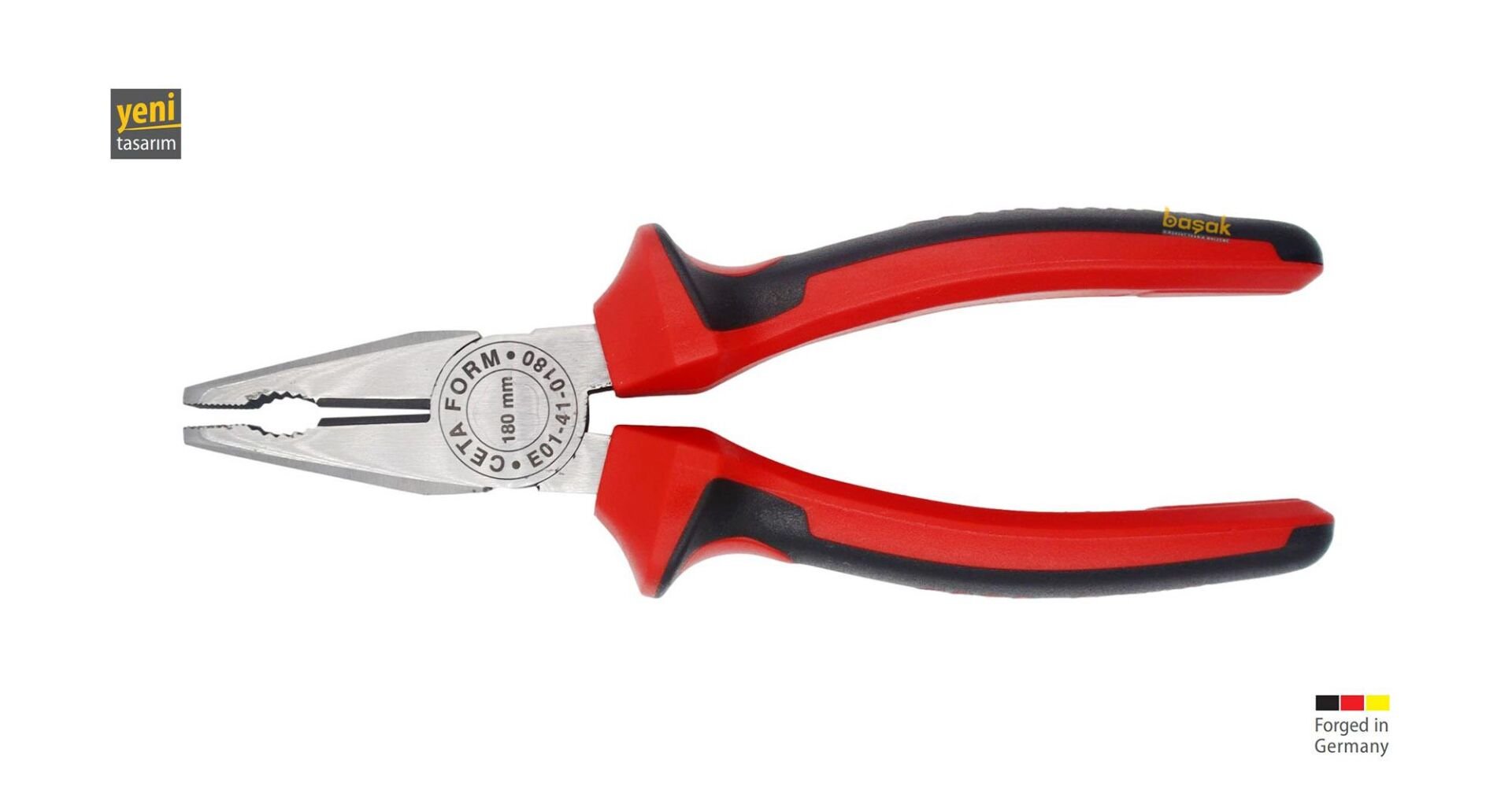 Ceta Form 180 mm Kombine Pense Polisajlı-DuoTec Sap E01-41-0180