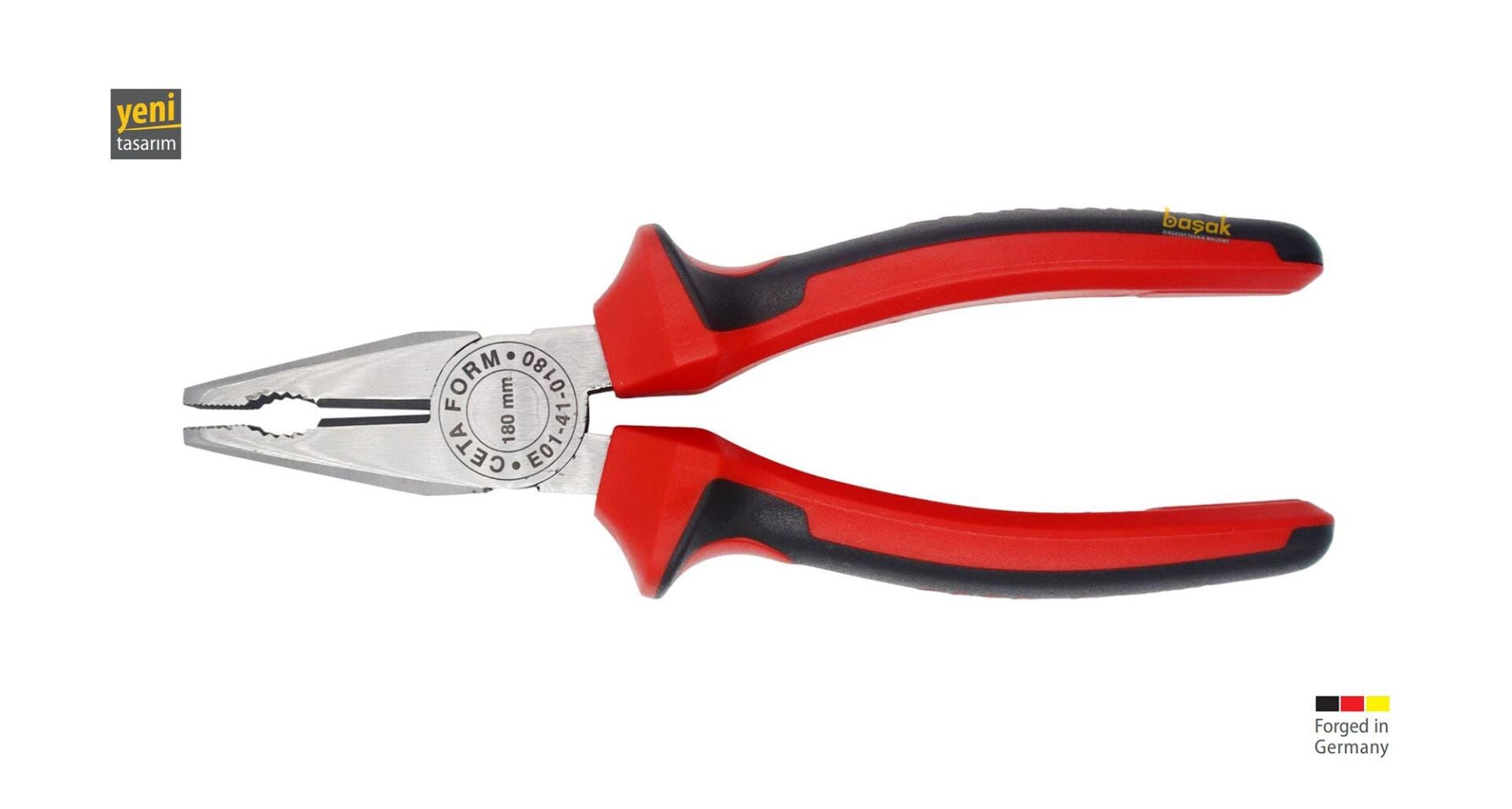 Ceta Form 180 mm Kombine Pense Polisajlı-DuoTec Sap E01-41-0180