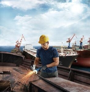 Bosch GWS 9-115 P Koruma Şalterli Avuç Taşlama Makinesi 0601396505
