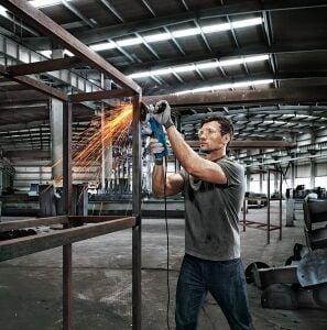 Bosch GWS 9-115 P Koruma Şalterli Avuç Taşlama Makinesi 0601396505