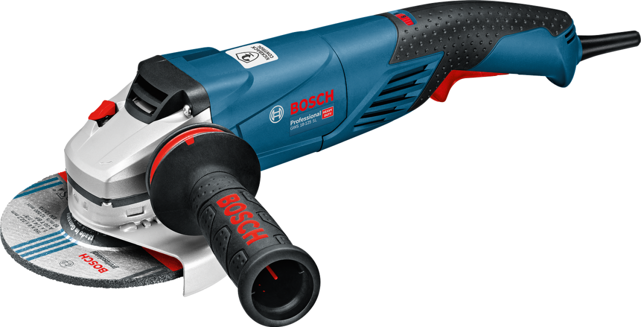 Bosch GWS 18-125 SL 1800W Devir Ayarlı Taşlama Makinesi 06017A3200